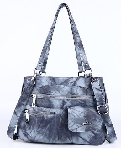 Handbag : Vrouwen Multipocket Handtas Dames - Zwart in van Pantino