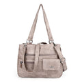 Vrouwen Multipocket Handtas Dames - Zwart