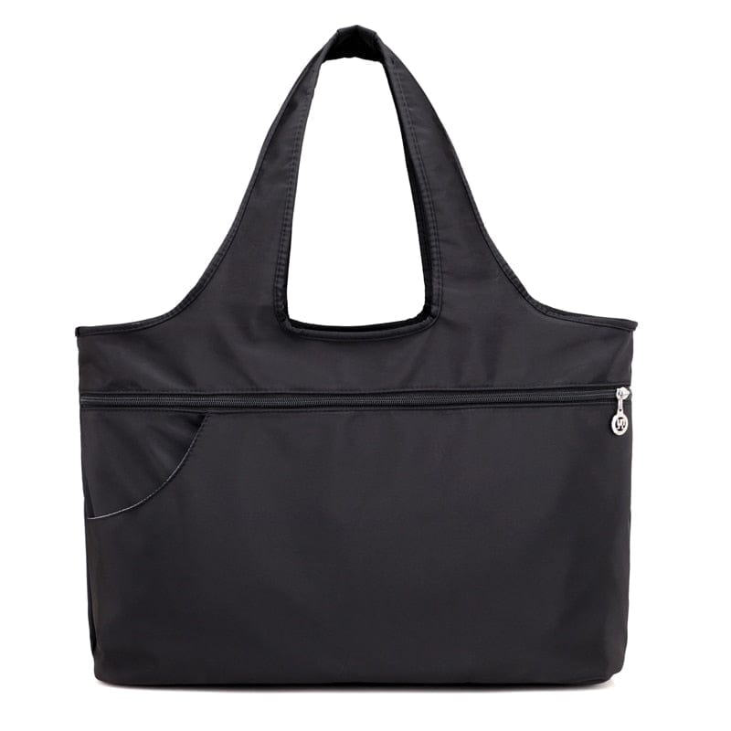 bags : Schoudertas Dames Zwart - Oxford in Zwart van Pantino