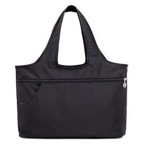 bags : Schoudertas Dames Zwart - Oxford in Zwart van Pantino