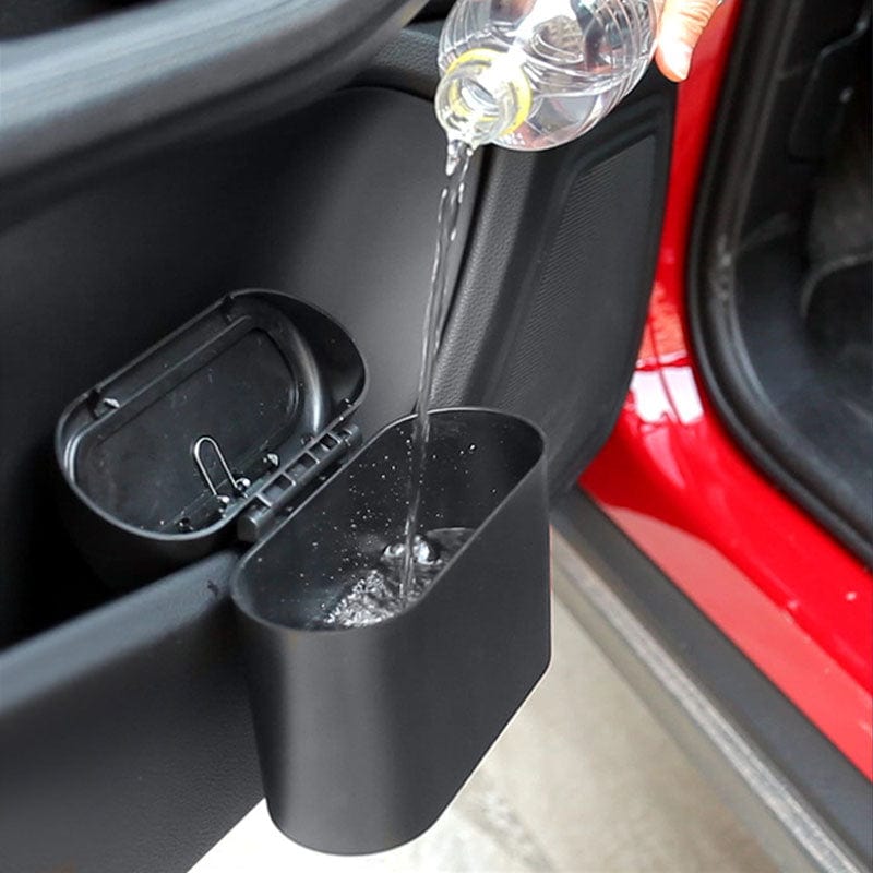Car Trash Can : Vuilnisbak voor in de Auto - Zwart in van Pantino