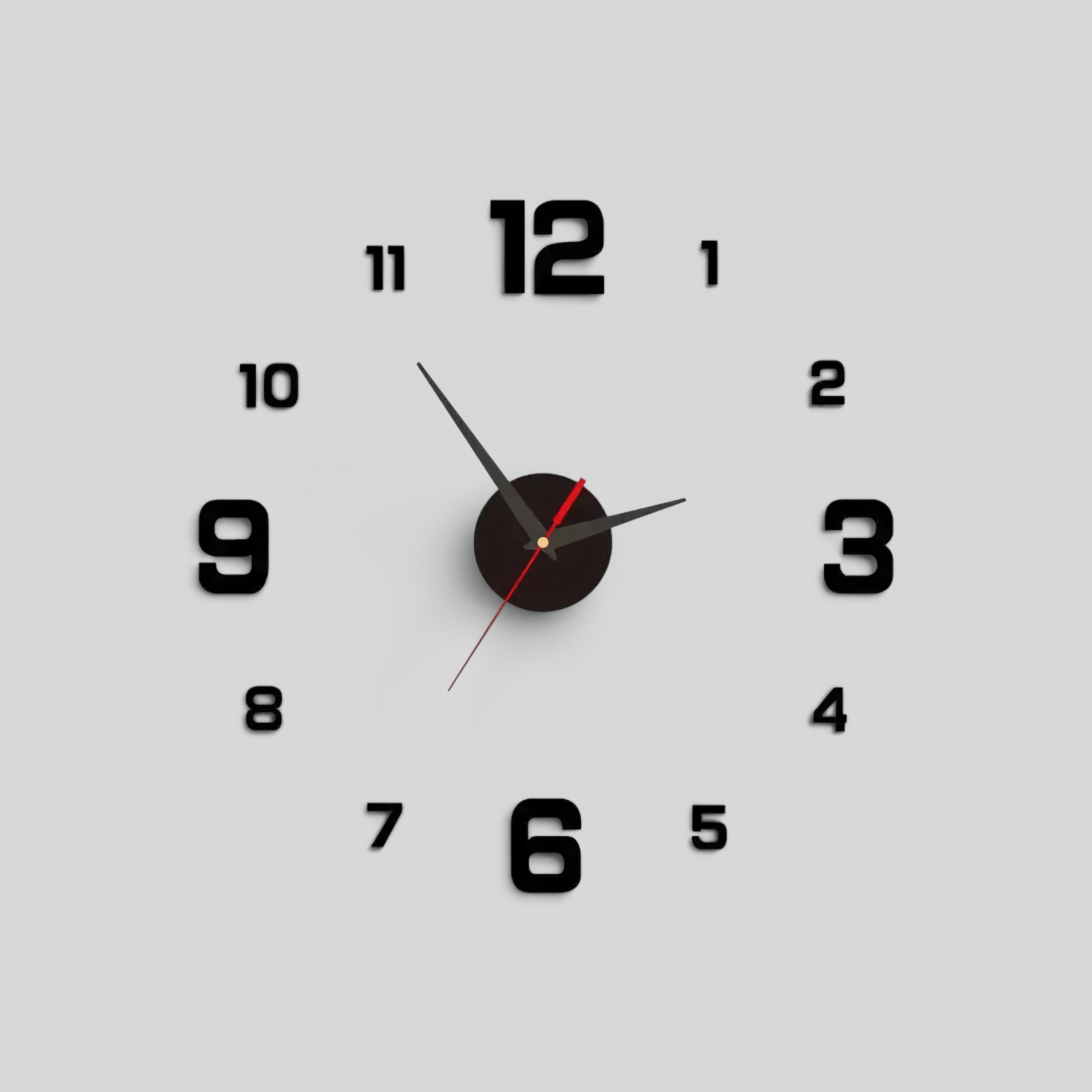 Wandklok Modern Stil Rond Duidelijk Afleesbaar