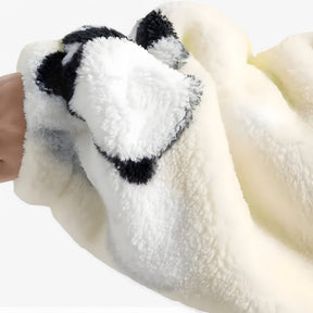 home & garden : WarmBlanket - Zachte Warme Fleece Trui Deken - Wit Panda in van Pantino