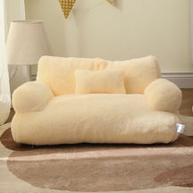 pets : WarmSofa - Kalmerende Sofa voor Huisdieren - Khaki in Beige van Pantino