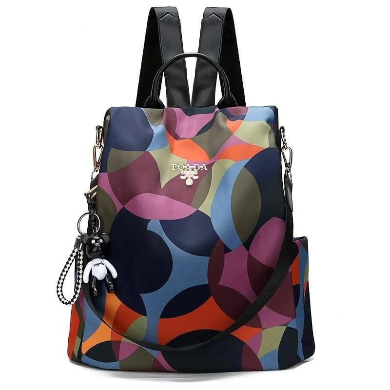 bags : Rugzak Heren Sequin Zwart - Waterbestendige Anti-Diefstal USB Oplaadpoort Beautiful in Beautiful van Pantino