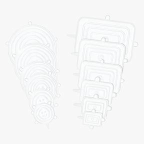 home & garden : Silicone Covers Set 1 - Woonaccessoire in Witte SET van Pantino