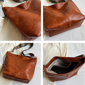 bags : Comfy Dames Leren Tas - Zwart in van Pantino