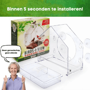 pets : Window Bird Feeder - Gezellige Lentedagen in van Pantino