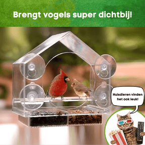 pets : Window Bird Feeder - Gezellige Lentedagen in van Pantino
