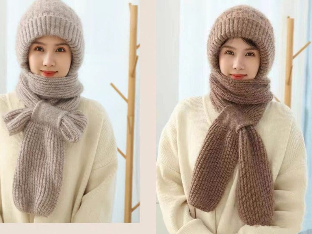 Wool Hat : Muts Dames Grijs - WoolHat - Wintermuts Wol in van Pantino