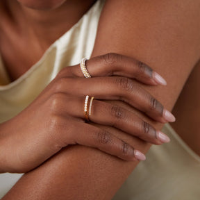 Ring : Ring Goud - Nova Pearl in van Pantino