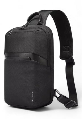 bags : Schoudertas Zwart - Bange Oxford - , voor Reizen en Dagelijks Gebruik in Zwart van Pantino