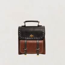bags : Yuna Bag Leer - Bruin - Tas in Bruin van Pantino