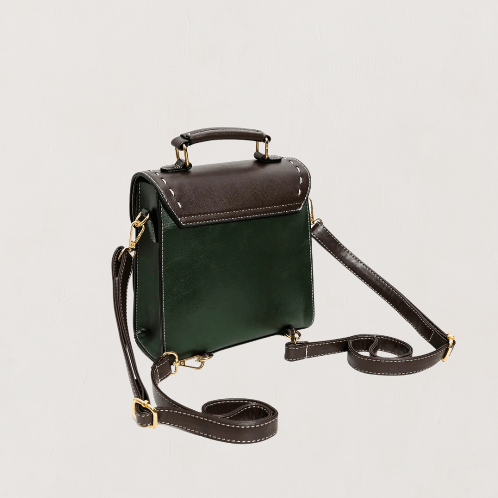 bags : Yuna Bag Leer - Bruin - Tas in van Pantino