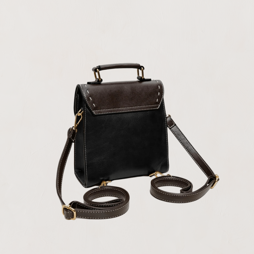 bags : Yuna Bag Leer - Bruin - Tas in van Pantino