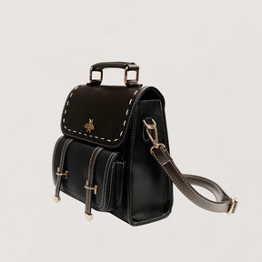 bags : Yuna Bag Leer - Bruin - Tas in van Pantino