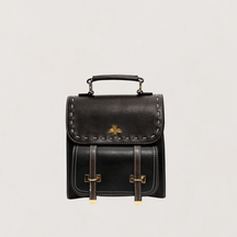bags : Yuna Bag Leer - Bruin - Tas in Zwart van Pantino