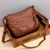 Sac en Cuir Doux - Indy - Marron