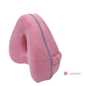 home & garden : Zawiqa Hip Pillow - Comfort en Ondersteuning voor een Betere Nachtrust - Grijs in Roze van Pantino
