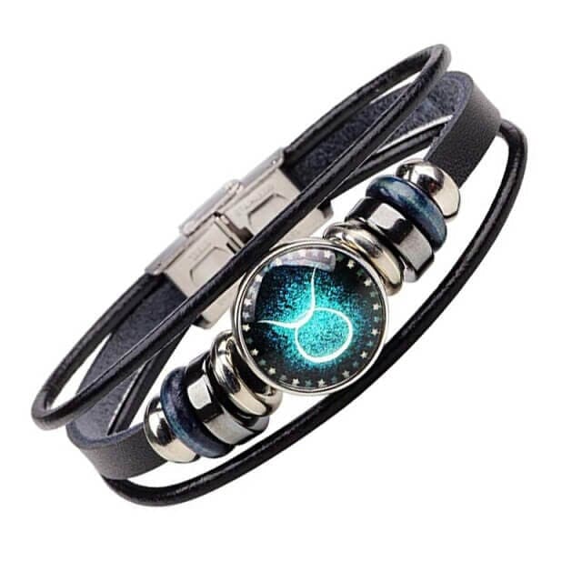 Bracelet : Zodiac Armband Ram - Verzilverd & Verstelbaar Sterrenbeeld Sieraad in van Pantino