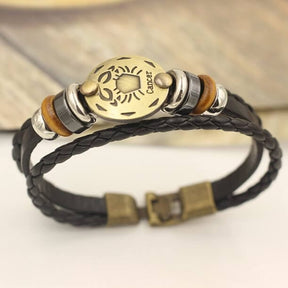 Bracelet : Zodiac Armband Ram - Verzilverd & Verstelbaar Sterrenbeeld Sieraad in van Pantino