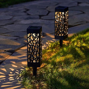 outdoor equipment : Zonne-Aangedreven Vintage Tuin Lamp in van Pantino
