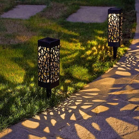 outdoor equipment : Zonne-Aangedreven Vintage Tuin Lamp in van Pantino
