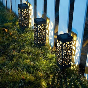 outdoor equipment : Zonne-Aangedreven Vintage Tuin Lamp in van Pantino