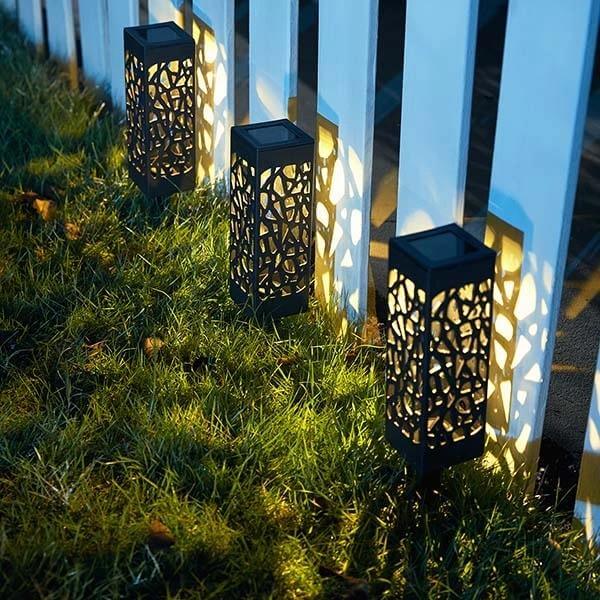 outdoor equipment : Zonne-Aangedreven Vintage Tuin Lamp in van Pantino