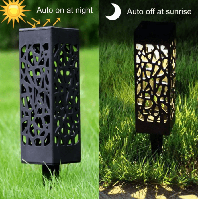outdoor equipment : Zonne-Aangedreven Vintage Tuin Lamp in van Pantino