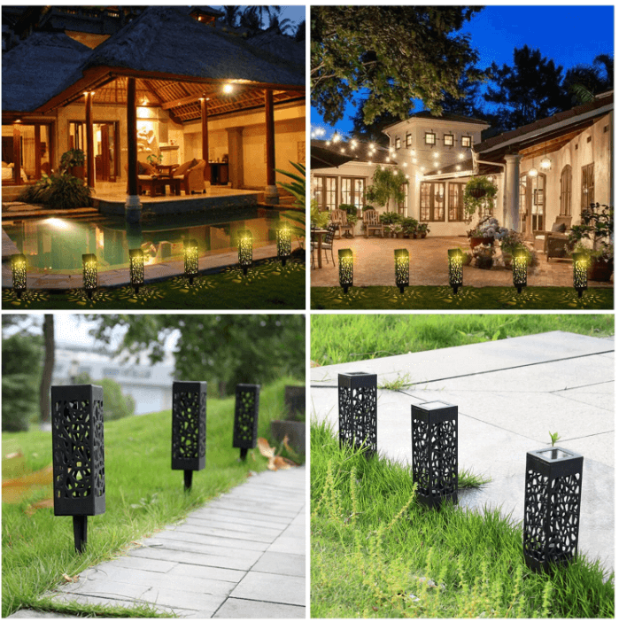 outdoor equipment : Zonne-Aangedreven Vintage Tuin Lamp in van Pantino
