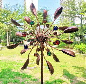 home & garden : Zonne-Energie Aangedreven Glazen Bal Windmolen in van Pantino