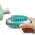 Zorro 2-in-1 Zeepdispenser - Een Massage en Zeep Borstel voor Jouw Hond - Groen