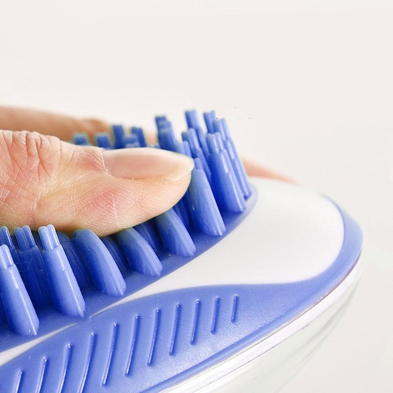 pets : Zorro 2-in-1 Zeepdispenser - Een Massage en Zeep Borstel voor Jouw Hond - Groen in van Pantino