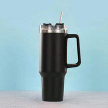 outdoor equipment : HeatGuard - De Beste Thermofles die Jij Ooit Zult Hebben - Donker Blauw in Zwart 1200ML van Pantino