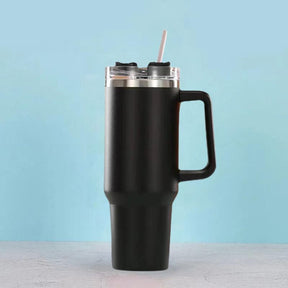 outdoor equipment : HeatGuard - De Beste Thermofles die Jij Ooit Zult Hebben - Donker Blauw in Zwart 1200ML van Pantino
