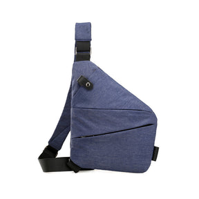bags : Geen Zakkenrollers, Puur Gemoedsrust - Roze-Rechts in Blauw-links van Pantino