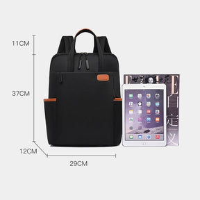 bags : Anti-Diefstal Reizen Mochila - Zwart in van Pantino