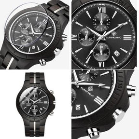watches : Horloge Heren Olijf - Houten in van Pantino