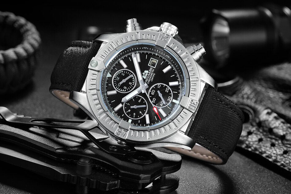 watches : Horloge Zwart - Automatisch Zelfopwindend in van Pantino