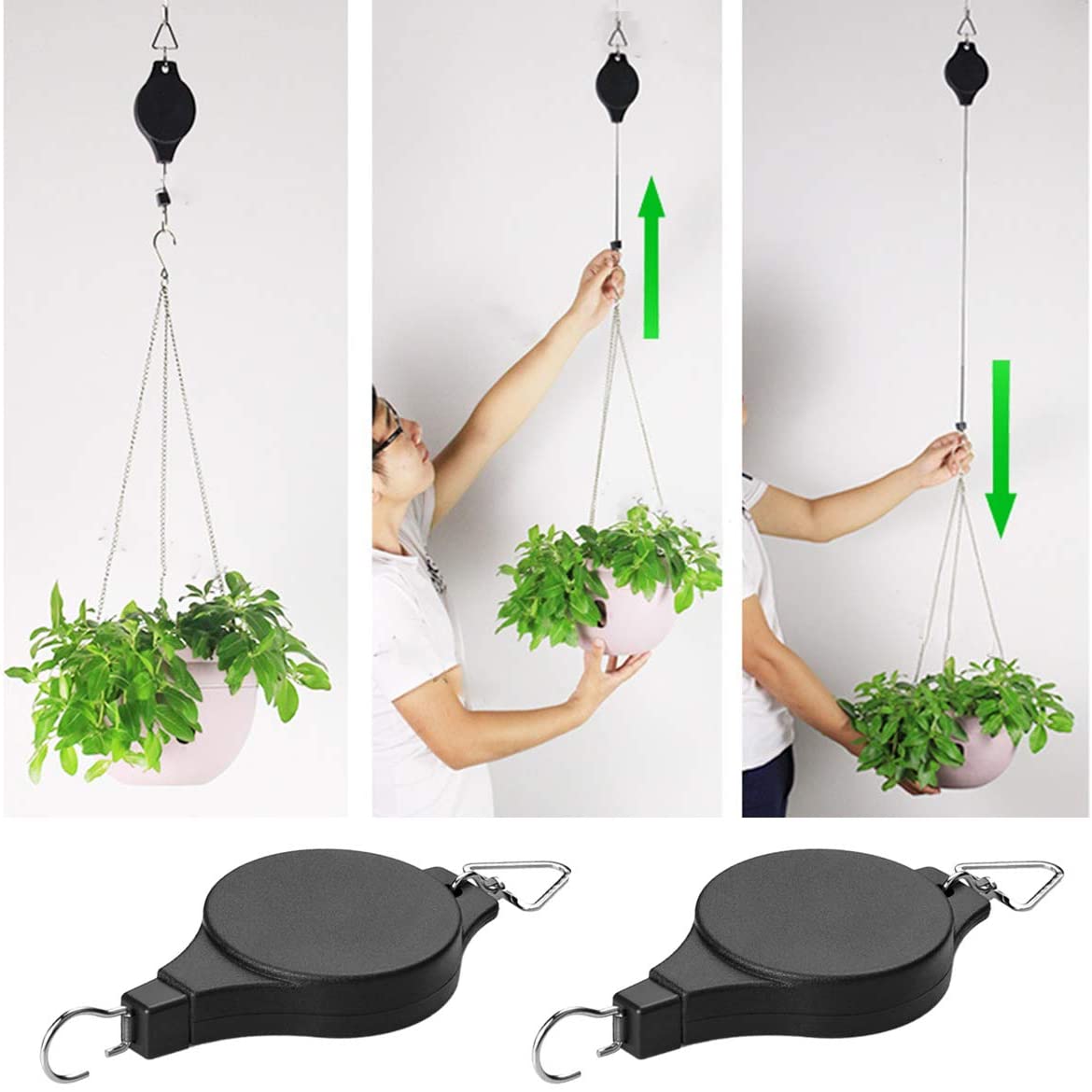 home & garden : Intrekbare Plant Katrol in van Pantino