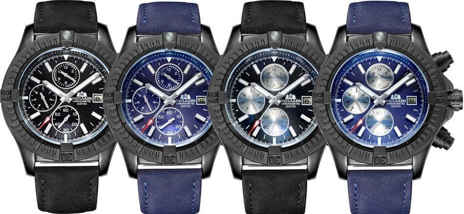 watches : Horloge Zwart - Automatisch Zelfopwindend in van Pantino