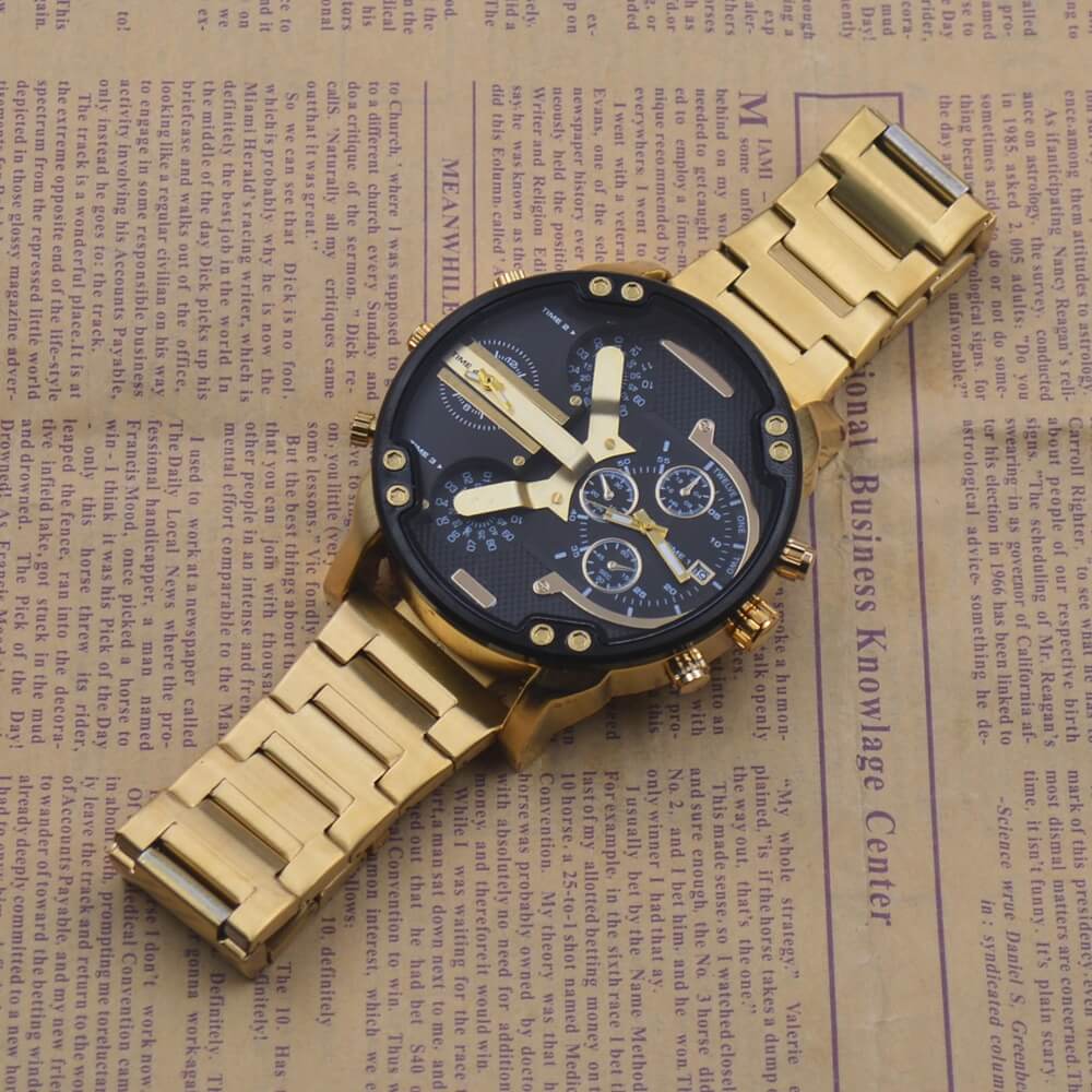 watches : Analoog Quartz Horloge Dames - Klassiek Design - Leren Band in van Pantino