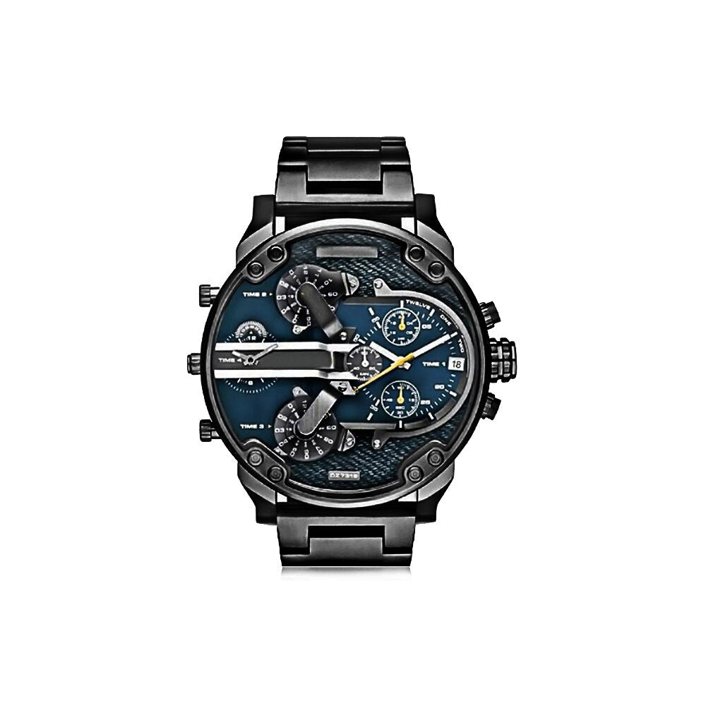 watches : Analoog Quartz Horloge Dames - Klassiek Design - Leren Band in A van Pantino