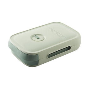 home & garden : Eier Organizer voor keuken, automatische rollende eierhouder in diepblauw kunststof in Licht Groen 1+1 GRATIS van Pantino
