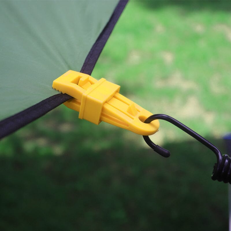 outdoor equipment : TarpLock - Verstelbare Handvatclip ( 5 + 5 ) - Zwart in van Pantino