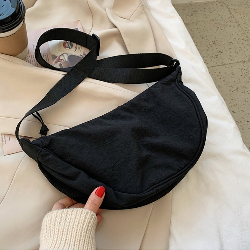 bags : Schoudertas Zwart - SlingBag Crossbody in van Pantino