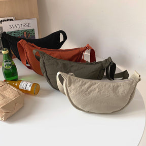 bags : Schoudertas Zwart - SlingBag Crossbody in van Pantino
