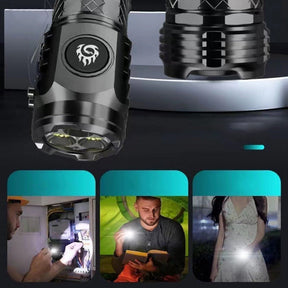 outdoor equipment : Deilin LED Zaklamp - Zilver in van Pantino
