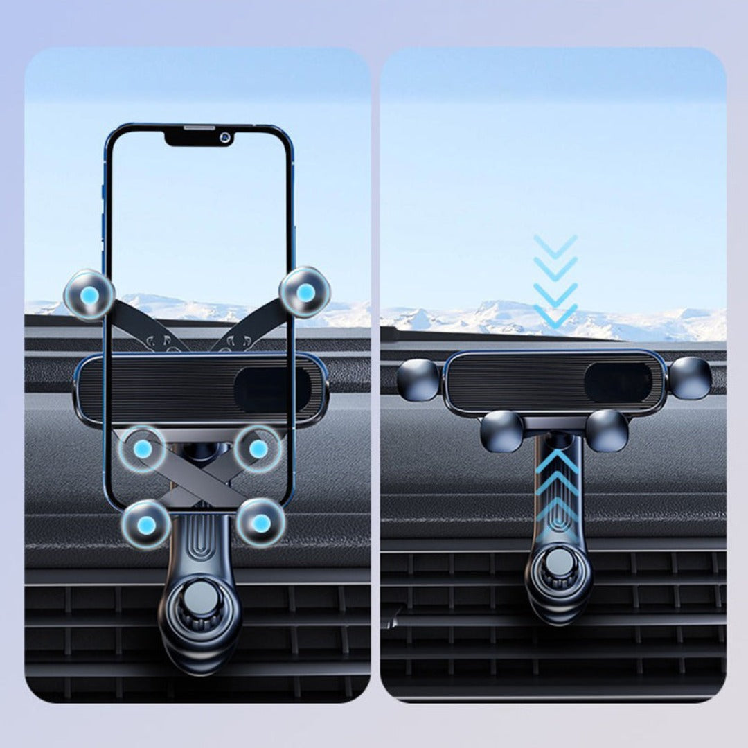 gadgets : PhoneMount - Telefoonhouder voor in de Auto - Zwart in van Pantino